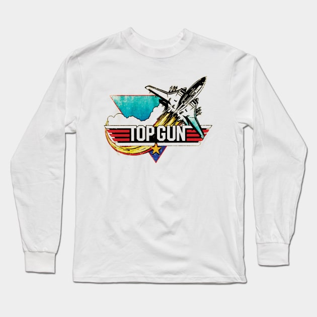 Top Gun Long Sleeve T-Shirt by PigunnaBilla